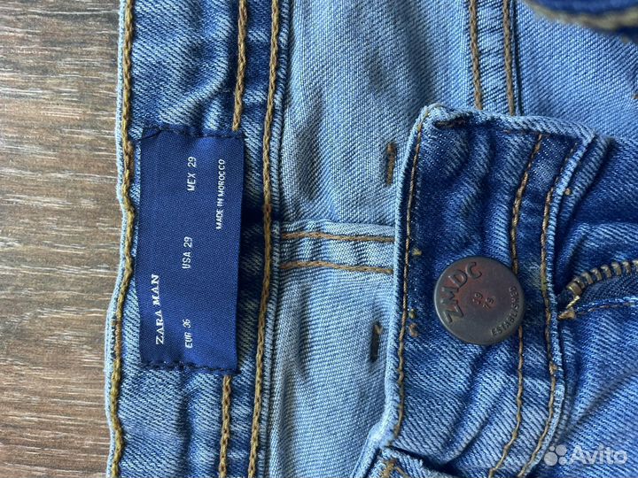 Джинсы Zara man 29 размер