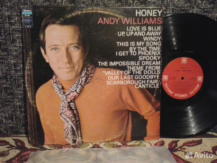 Виниловая пластинка Andy Williams (honey)
