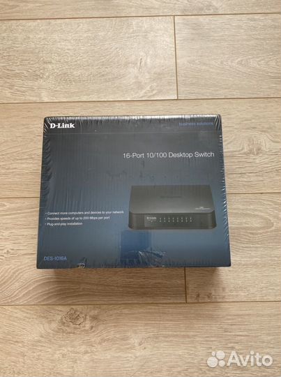 Коммутатор D-Link DES-1016A