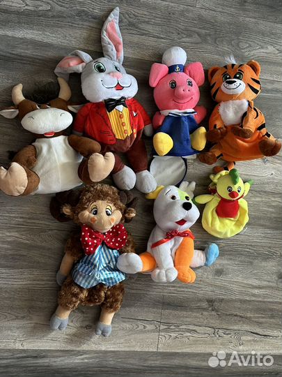 Мягкие игрушки пакетом