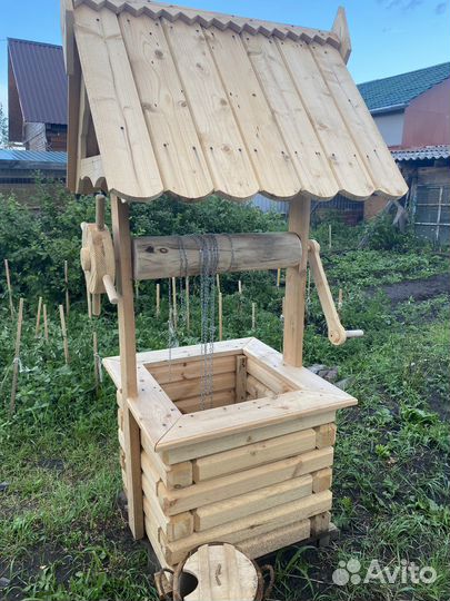 Колодец декор для сада