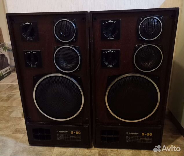 Radiotehnika S 90 - 35 ас 212 разбор