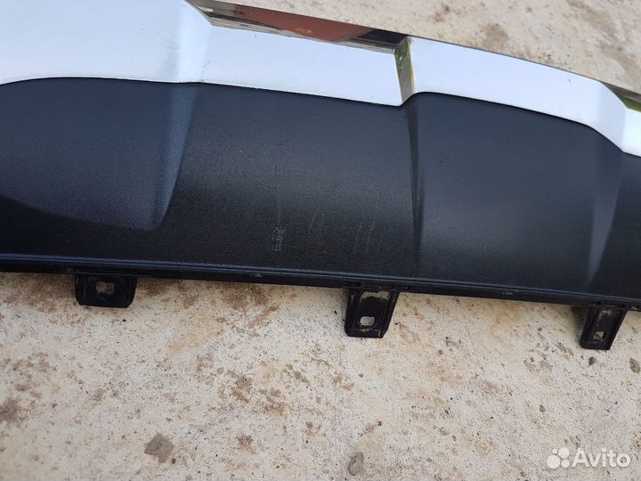 Юбка заднего бампера для Mercedes M-klasse