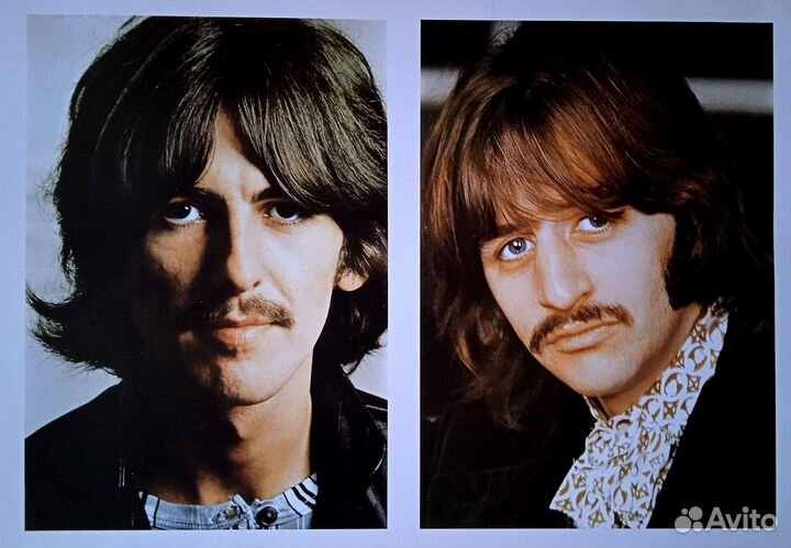 Постеры The Beatles 4 шт