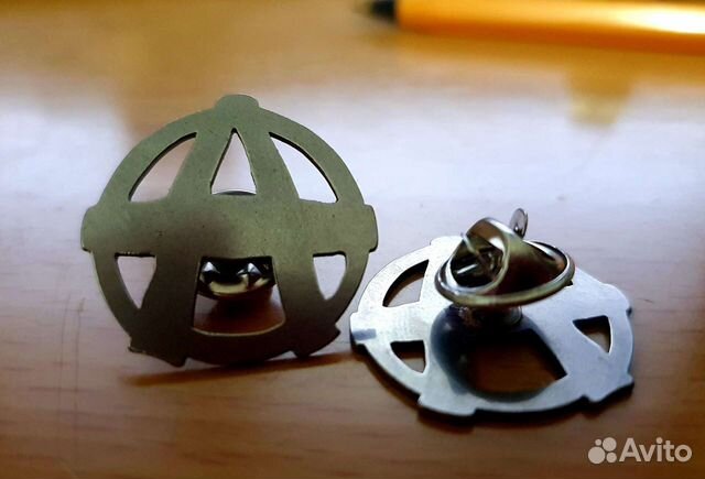 Значок пин Анархия