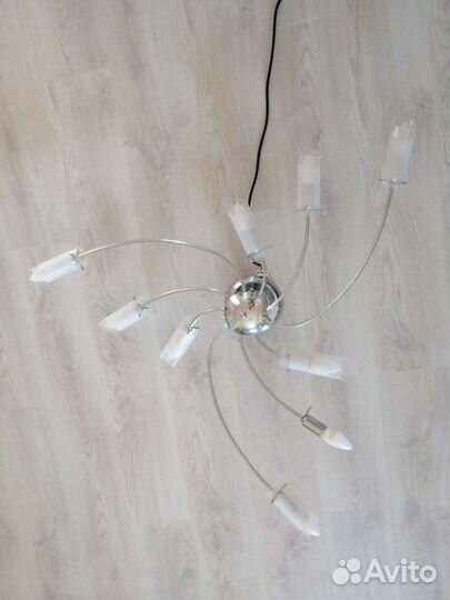 Люстра потолочная бу