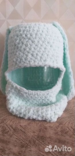 Балаклава с ушками зайца