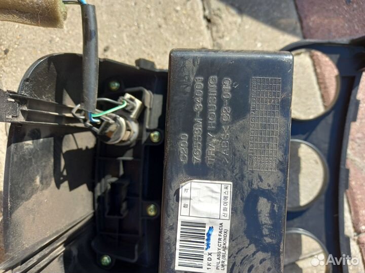 Ssangyong new actyon накладка торпеды