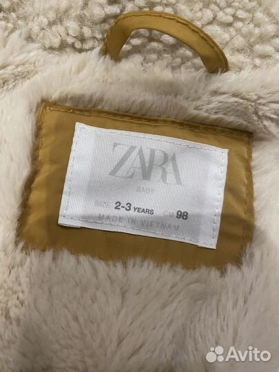 Куртка zara 98 размера