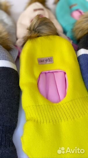 Шапка шлем 50-54