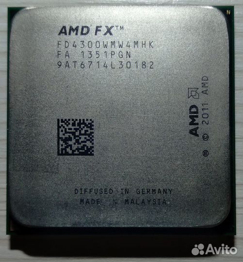 Процессоры AMD FX-series AM3+