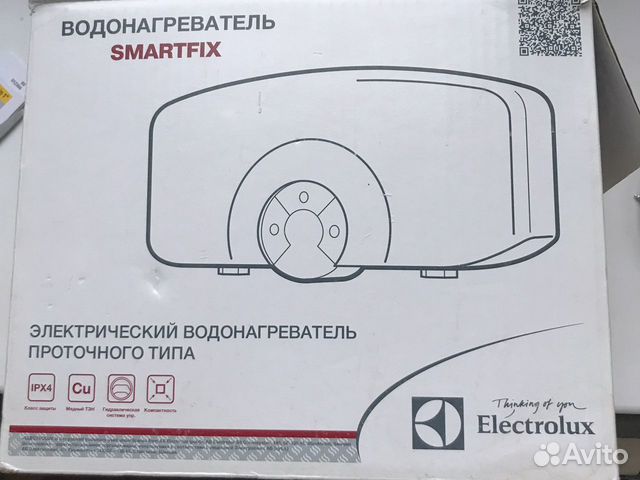 Водонагреватель electrolux smartfix