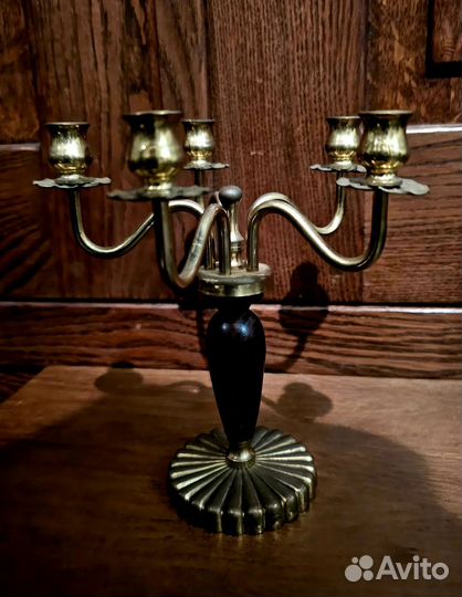Винтажный подсвечник
