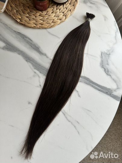 Волосы для наращивания бу 55-57 см
