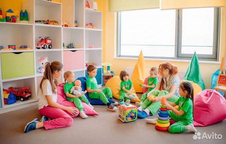 Детский сад в густонаселённом районе, 7 лет