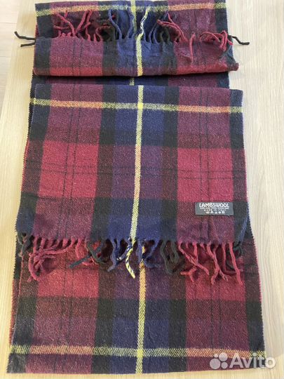 Мужской шерстяной шарф Lambswool, Италия