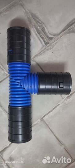 Труба дренажная 110, 160 в геотекстиле