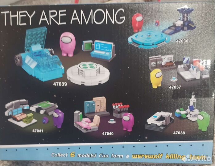 Конструктор лего амонг ас