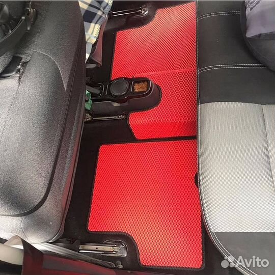 Renault Duster 2 с 2015-к, коврики в салон и багаж