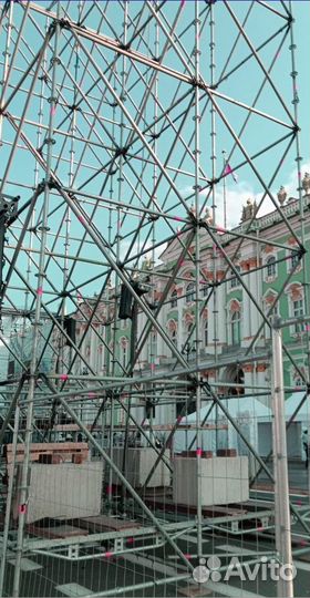 Продажа/аренда - строительные леса для сцен Layher
