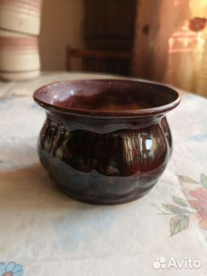 Керамические горшки для цветов бу