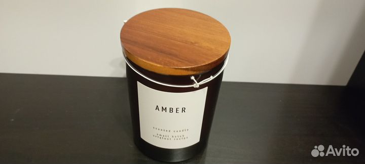 Hm home свечи amber и rosemary sage
