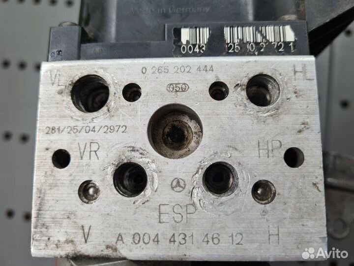 Блок ABS Mercedes-Benz S-Class W220 M112.944 3.2