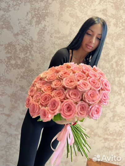 101 роза Букеты цветов Доставка цветов