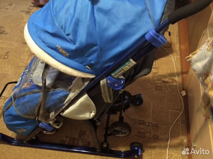 Санки коляска ника