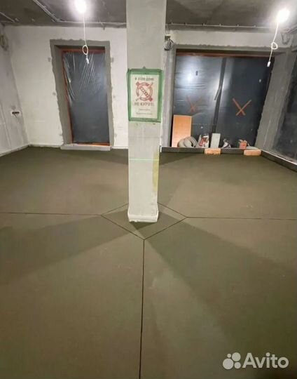 Полусухая стяжка пола