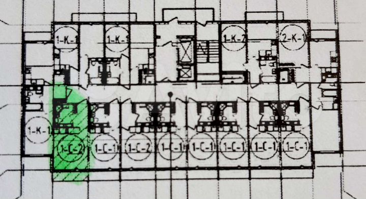 Квартира-студия, 22,8 м², 12/16 эт.