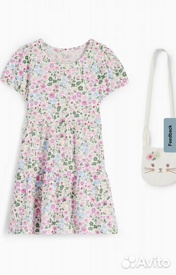 Платье летнее новое 122 c&a