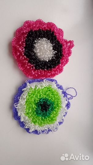 Мочалка ручной работы