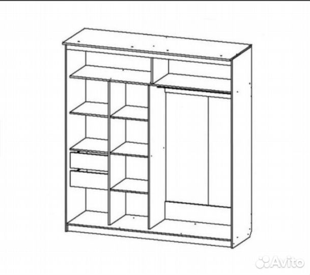 Шкаф купе бу