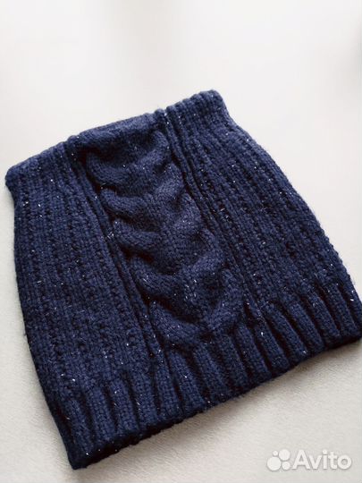 Комплект шапка и шарф для девочки