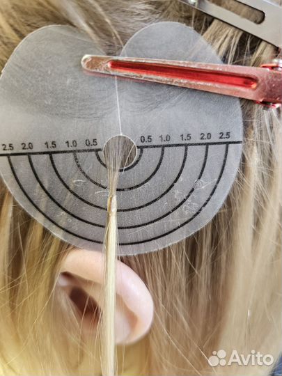 Наращивание волос капсульное