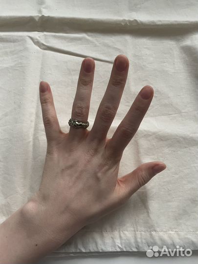 Кольцо из серебра Окно