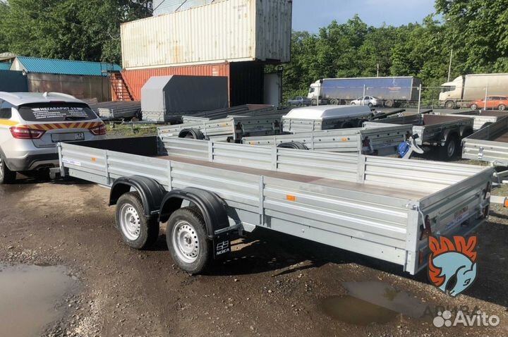 Большой легковой прицеп в кредит