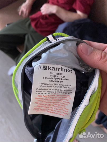 Сумка на пояс karrimor
