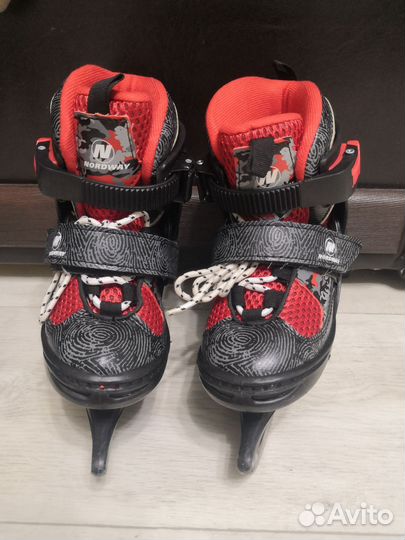 Коньки детские раздвижные 27 30