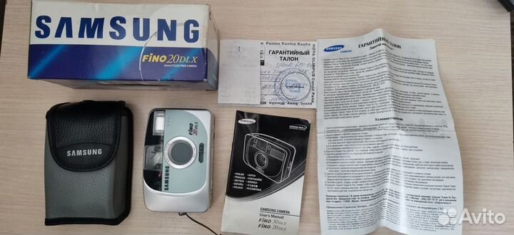 Пленочный фотоаппарат Samsung fino 20 dlx