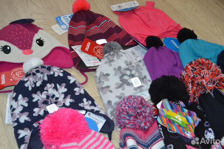 Новые шапки lassie,reima,huppa