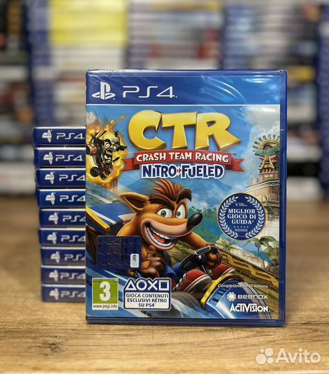 Crash team racing ps4/Ps5 новый диск