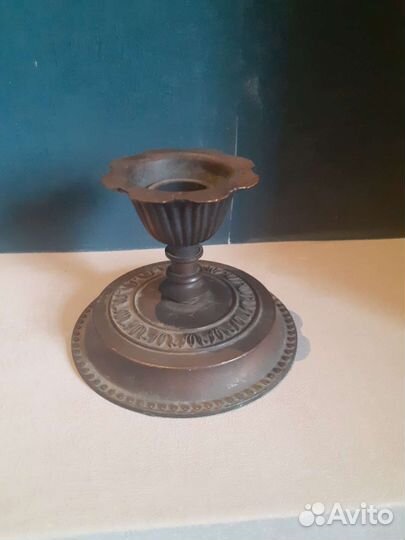Подсвечник медный СССР