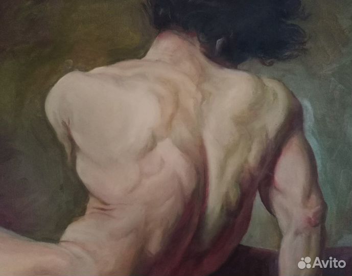 Картина «Обнажённая натура». Холст, масло