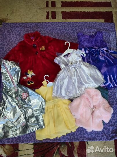 Вещи на девочку пакетом на 1,5-3г