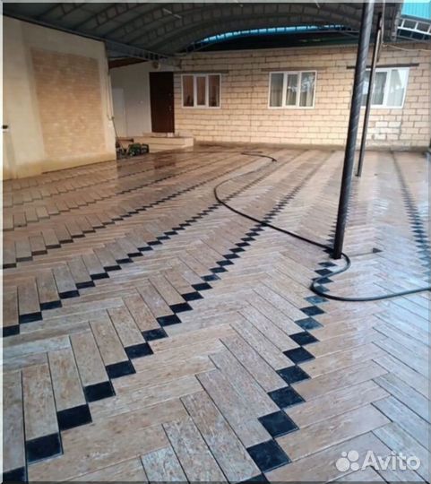 Тротуарная плитка бордюры