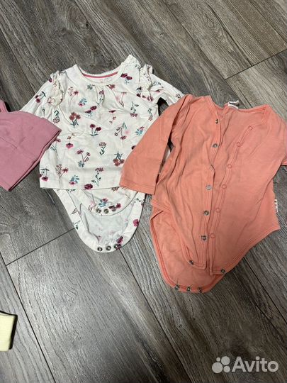 Вещи пакетом на девочку 3-6 месяцев