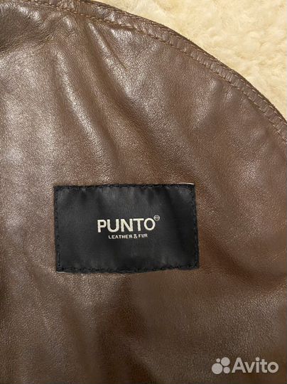 Итальянская натуральная дубленка 40-42