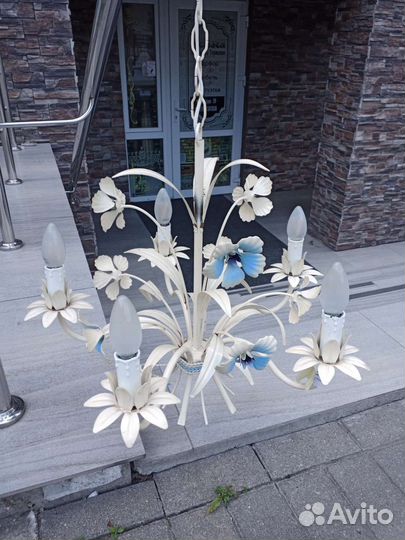 Люстра Винтаж, металлическое, из Швеции